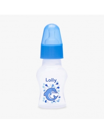 MINI MAMADEIRA BICO SILICONE 50ML R2361/01 AZUL LOLLY