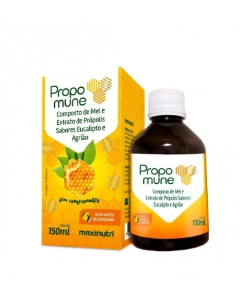 PROPOMUNE XAROPE 150ML (MEL/PROPO./EUCA./AGRIAO) MAXINUTRI