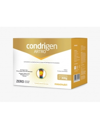 CONDRIGEN ARTRO SACHE 300G FRUTAS AMARELAS 30 X 10G MAXINUTRI