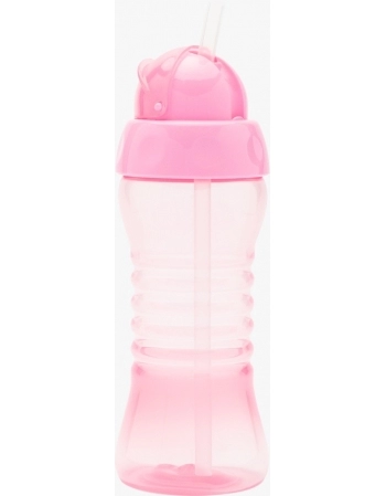 COPO CLEAN COM CANUDO 300ML R7199/00 ROSA LOLLY
