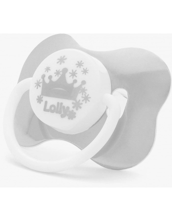 CHUPETA T2 ORTODONTICO R4515/01 DOURADA-PRATA LOLLY