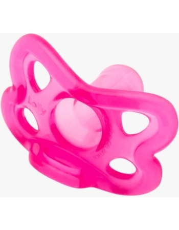 CHUPETA SILICONE T2 REDONDO R6112/01 ROSA LOLLY
