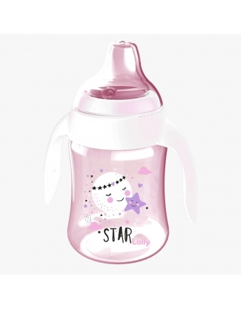 COPO STAR BICO SIL 250ML ROSA R7197/00