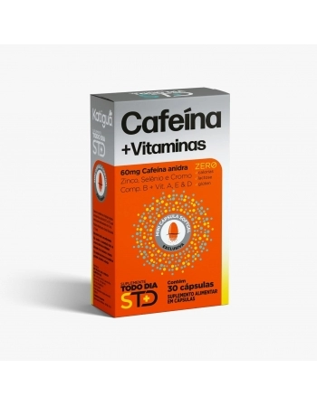 STD CAFEINA + VITAMINAS 30CAPS KATIGUA