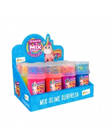 GELELE SLIME MIX SURPRESA 153G DISPLAY C/12