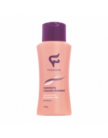 SABONETE LIQUIDO FEMININO BARBATIMÃO 200 ML FASHION