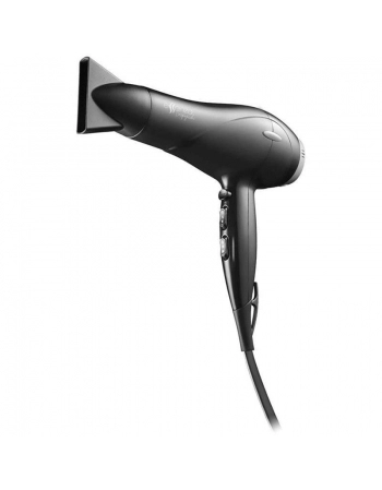 SECADOR DE CABELO PRETO E PRATA 127V