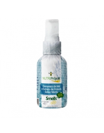 SPRAY DE MEL E PROPOLIS EXTRA MENTA 40ML SMELLS