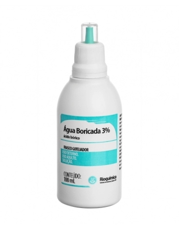 AGUA BORICADA 3% 100ML RIOQUIMICA