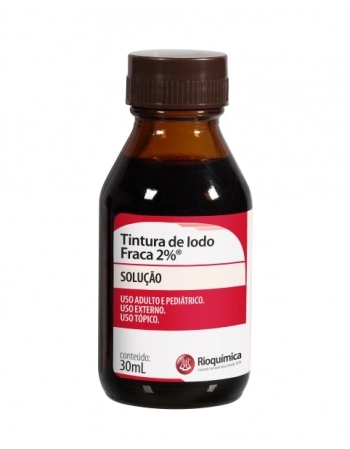 TINTURA DE IODO 30ML RIOQUIMICA