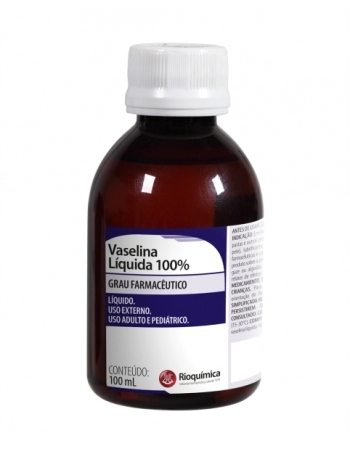 VASELINA LIQUIDA 100ML RIOQUIMICA