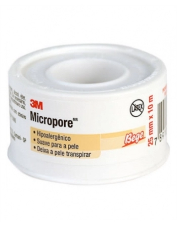 FITA MICROPORE 2,5X10 BEGE 3M