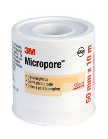 FITA MICROPORE 5X10 BEGE 3M