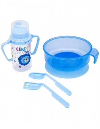 KIT ALIMENTACAO PLUS R7131/01 AZUL LOLLY