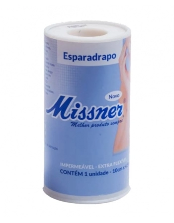 ESPARADRAPO 10X4,5 BRANCO MISSNER.