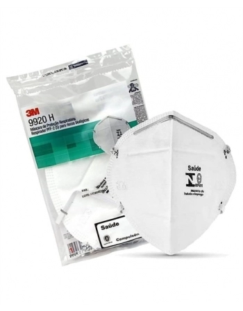 MASCARA RESPIRADORA COM 1 UN PFF2 9920-H 3M