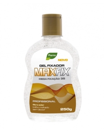 GEL FIXADOR MAX-FIX FRASCO 250G INCOLOR 419 PHARMATURA