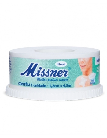 FITA MICROPOROSA 1,2X4,5 BRANCO MISSNER