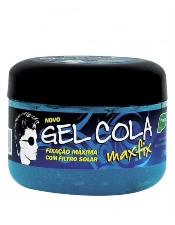 GEL COLA FIXADOR POTE 250G AZUL 498