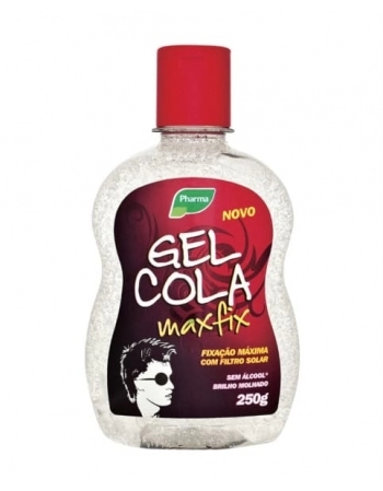 GEL COLA FIXADOR FRASCO 250G INCOLOR 589 PHARMATURA