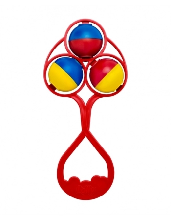 CHOCALHO INFANTIL R7231/01 TRICOLOR LOLLY
