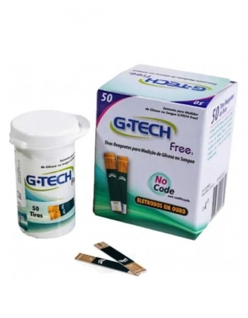 TIRAS REAGENTES G-TECH FREE COM 50 G-TECH