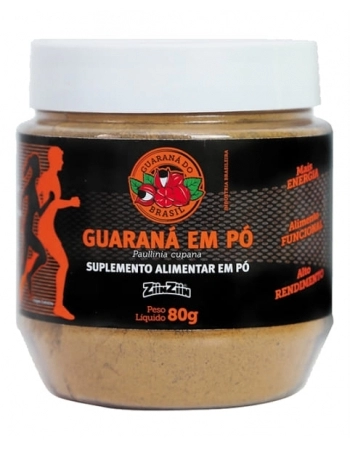 GUARANA EM PO 80G ZIINZIIN