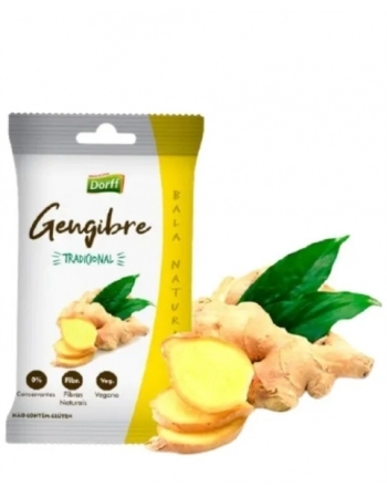 BALA DE GENGIBRE NATURAL DORFF COM 30 DORFF