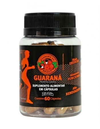 GUARANA C/60 CAPS ZINZIIN