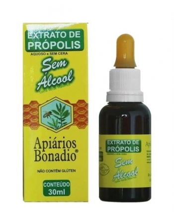 EXTRATO DE PROPOLIS VERDE (SEM ALCOOL) BONADIO