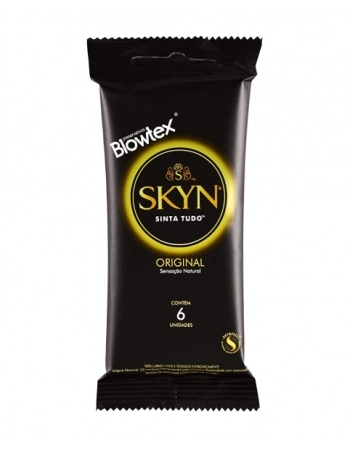 PRESERVATIVO BLOWTEX COM 6 SKYN BLOWTEX