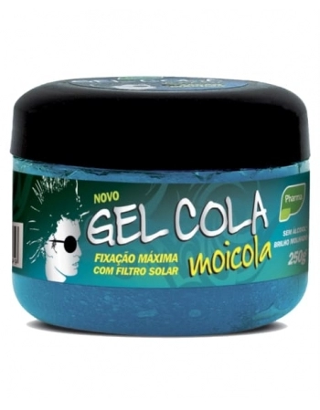 GEL COLA MOICOLA POTE 250G AZUL 714 PHARMATURA