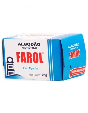 ALGODAO 25G CX FAROL