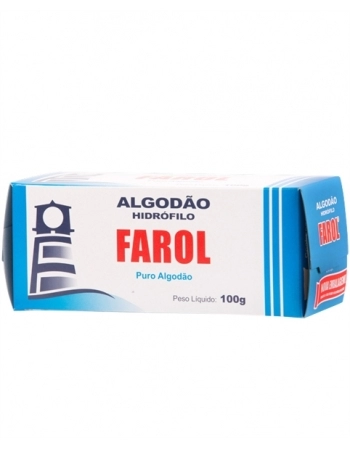 ALGODAO 100G CX FAROL