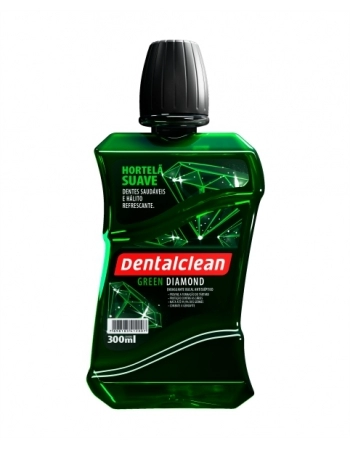 ENXAGUANTE GREEN DIAMOND HORTELA 300ML DENTALCLEAN