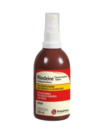 RIODEINE TOPICO 100ML SPRAY RIOQUIMICA