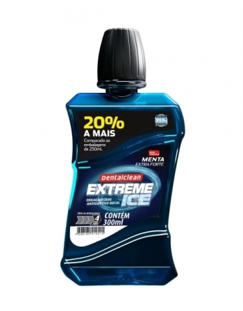 ENXAGUANTE EXTREME ICE 300ML DENTALCLEAN