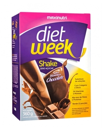 DIET WEEK SHAKE 360G CHOCOLATE MAXINUTRI