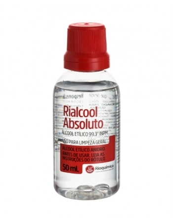 ALCOOL ABSOLUTO 50ML RIOQUIMICA