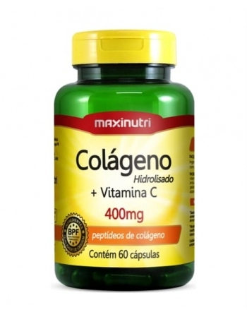 COLAGENO 400MG COM 60 CAPS MAXINUTRI