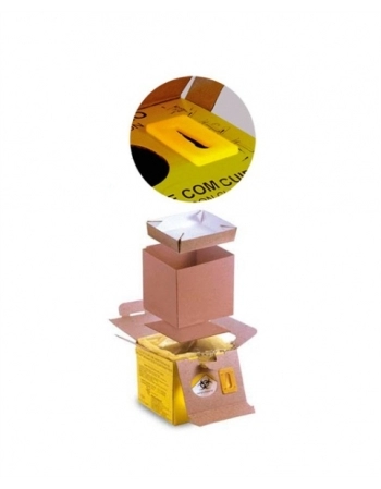 COLETOR DE MATERIAL PERFUROCORTANTE 07 LTS DESCARPACK