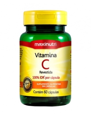 VITAMINA C REVESTIDA 45MG COM 60 MAXINUTRI
