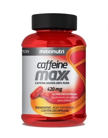 CAFFEINE MAX (CAFEINA) 420MG C/120 CAPS MAXINUTRI