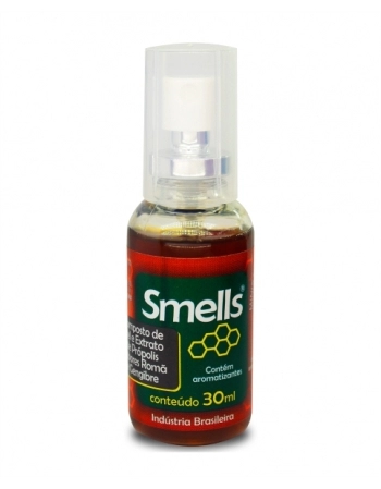 SPRAY DE MEL E PROPOLIS ROMA E GENGIBRE 40ML SMELLS