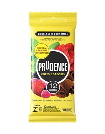 PRESERVATIVO PRUDENCE COM 12 MIX PRUDENCE