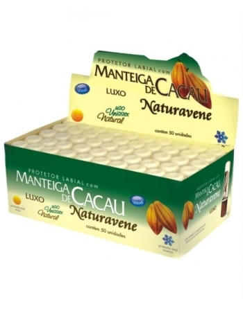 MANTEIGA DE CACAU LUXO COM 50 NATURAVENE