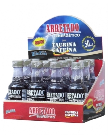 ENERGETICO ARRETADO 50ML PET COM 12 ZIINZIIN