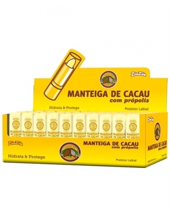 MANTEIGA DE CACAU ZIINZIIN BATOM COM 50 ZIINZIIN