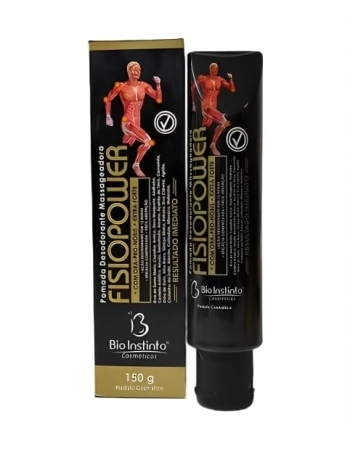 POMADA MASSAGEADORA FISIOPOWER 150G BIO INSTINTO
