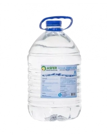 AGUA DESTILADA 5L ASFER